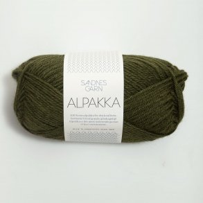 Sandnes - Alpakka Farve 9573 Mose Grn