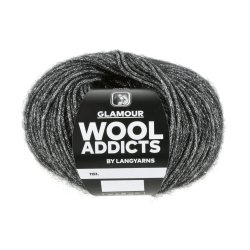 Lang Yarns - Glamour Fv. 04 Sort/Slv
