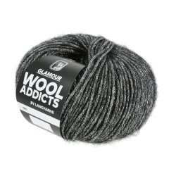 Lang Yarns - Glamour Fv. 04 Sort/Slv