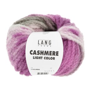 Lang Yarns - Cashmere Light Color Fv. 04 Pink/Gr�/Sort