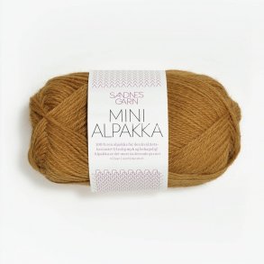 Sandnes - Mini Alpakka Fv. 2335 Sennepsgul