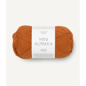 Sandnes - Mini Alpakka Farve 2745 Cognac. 