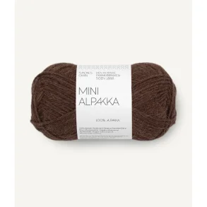 Sandnes - Mini Alpakka Fv. 3091 Cacao Nibs. 