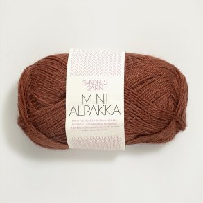 Sandnes - Mini Alpakka Farve 3355 Rust