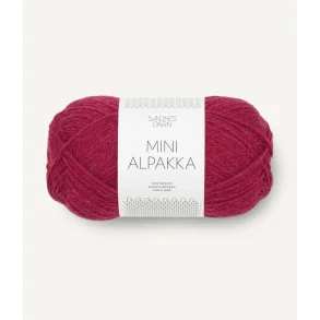 Sandnes - Mini Alpakka Fv. 4255 Rumba Red. 
