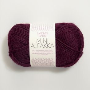 Sandnes - Mini Alpakka Farve 4554 Vinrd