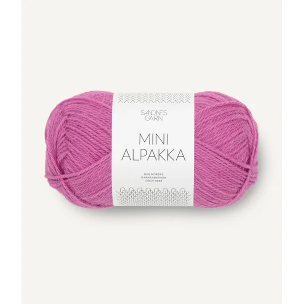 Sandnes - Mini Alpakka Fv. 4628 Magenta