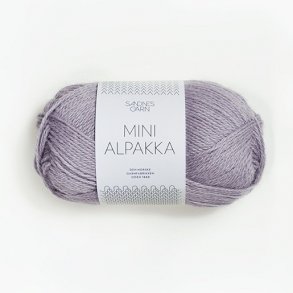 Sandnes - Mini Alpakka Farve 4631 Stvet Syren
