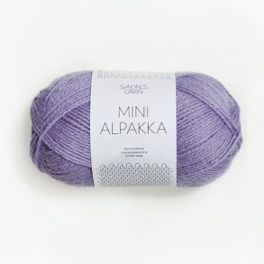 Sandnes - Mini Alpakka Farve. 5043 Lilla