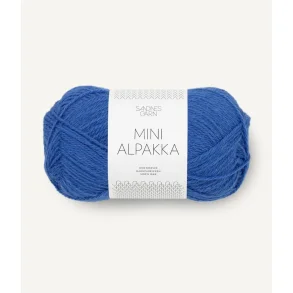 Sandnes - Mini Alpakka Fv. 5845 Dazzling Blue. 