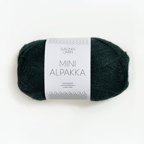 Sandnes - Mini Alpakka Farve 7272 Dyb Petrol