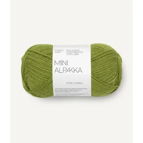 Sandnes - Mini Alpakka Fv. 9564 Matcha. 