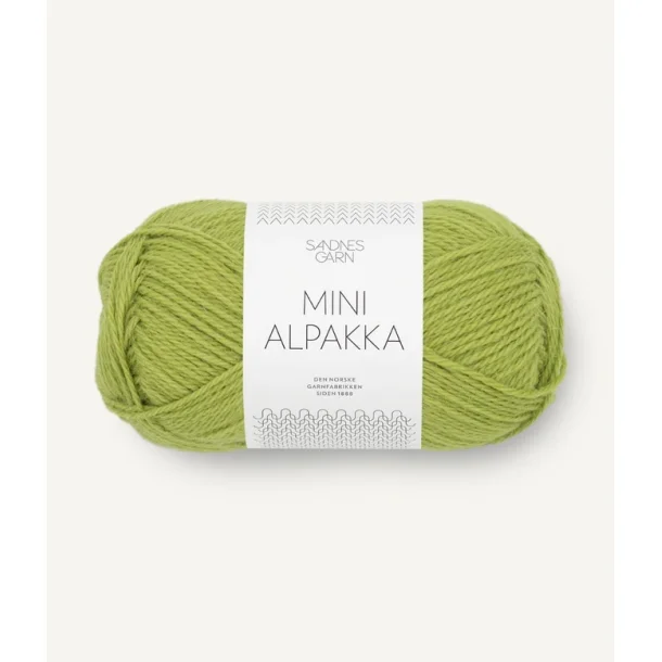 Sandnes - Mini Alpakka Fv. 9825 Sunny Lime