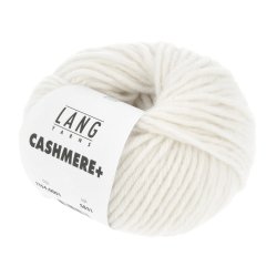 Lang Yarns - Cashmere+ Fv. 01 Hvid