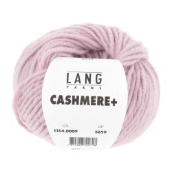 Lang Yarns - Cashmere+ Fv. 09 Rosa