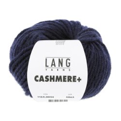 Lang Yarns - Cashmere+ Fv. 25 Marine Bl