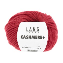 Lang Yarns - Cashmere+ Fv. 60 Rd