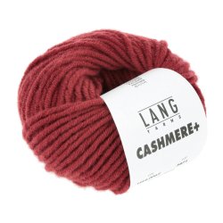 Lang Yarns - Cashmere+ Fv. 62 Burgunder
