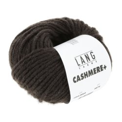 Lang Yarns - Cashmere+ Fv. 68 Mrk Brun Melange