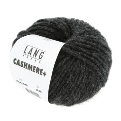 Lang Yarns - Cashmere+ Fv. 70 Antrazit Melange