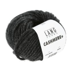 Lang Yarns - Cashmere+ Fv. 70 Antrazit Melange