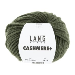 Lang Yarns - Cashmere+ Fv. 98 Oliven