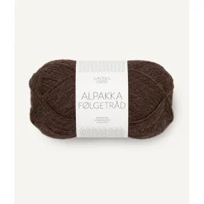 Sandnes - Alpakka Flgetrd Fv. 3091 Cacao Nibs