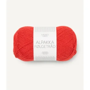 Sandnes - Alpakka Flgetrd Fv. 4018 Scarlet Red