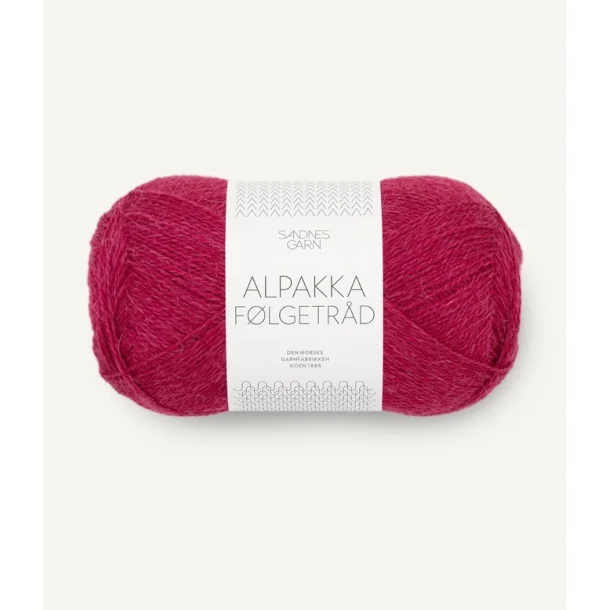 Sandnes - Alpakka Flgetrd Fv. 4255 Rumba Red