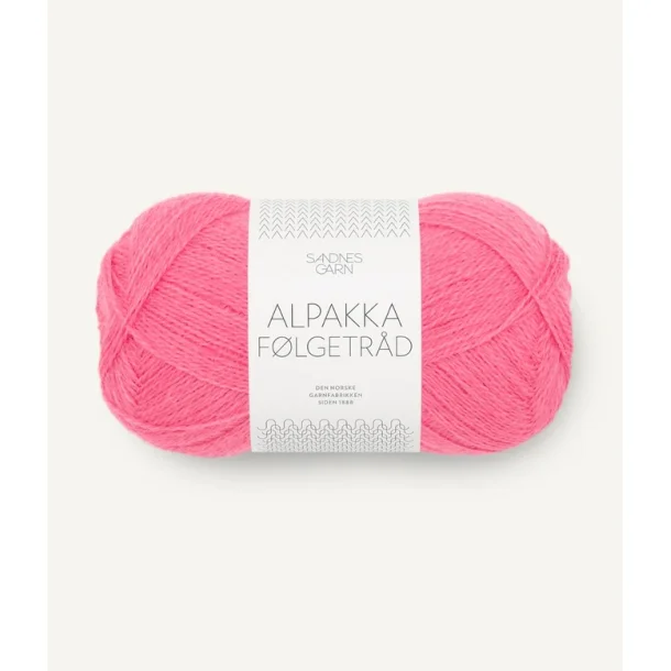 Sandnes - Alpakka Flgetrd Fv. 4315 Bubblegum Pink