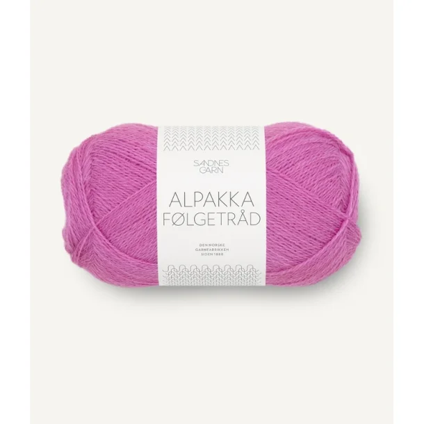 Sandnes - Alpakka Flgetrd Fv. 4628 Magenta