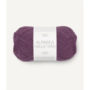 Sandnes - Alpakka Flgetrd Farve 4672 Bjrnebrsaft