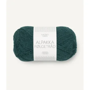 Sandnes - Alpakka Flgetrd Farve 7281 Dyb Petrol