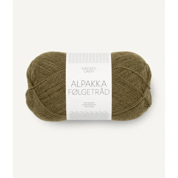 Sandnes - Alpakka Flgetrd Fv. 9873 Dark Olive