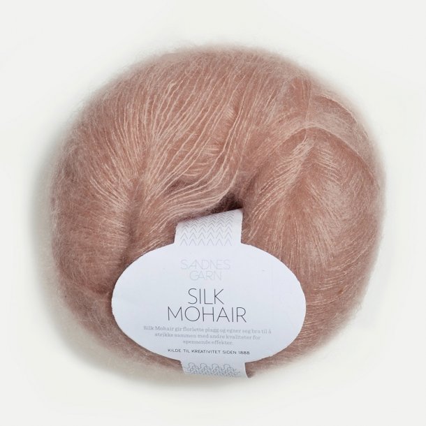 Sandnes - Silk Mohair Fv. 4012 Rosekinn