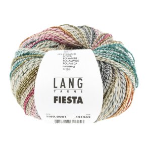 Lang Yarns - Fiesta Fv. 01 Aqua/Rose/Gr/Gul