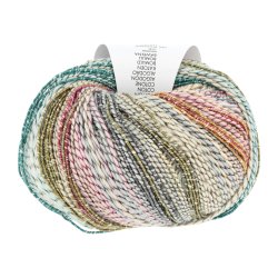 Lang Yarns - Fiesta Fv. 01 Aqua/Rose/Gr/Gul