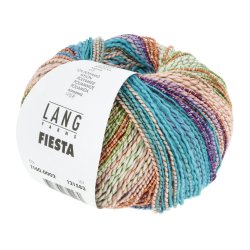 Lang Yarns - Fiesta Fv. 02 Bl/Pink/Grn/Orange