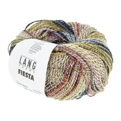 Lang Yarns - Fiesta Fv. 03 Gul/Mrk Bl/Rose/Beige