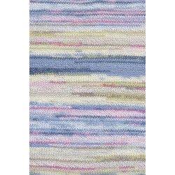 Lang Yarns - Fiesta Fv. 03 Gul/Mrk Bl/Rose/Beige