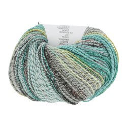 Lang Yarns - Fiesta Fv. 04 Aqua/Turkis/Laks/Gr