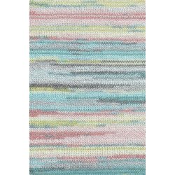 Lang Yarns - Fiesta Fv. 04 Aqua/Turkis/Laks/Gr