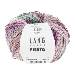 Lang Yarns - Fiesta Fv. 05 Lilla/Rose/Gr/Grn