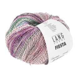 Lang Yarns - Fiesta Fv. 05 Lilla/Rose/Gr/Grn