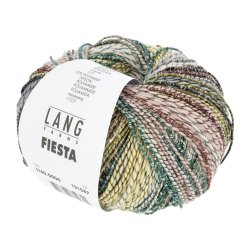 Lang Yarns - Fiesta Fv. 06 Gul/Kobber/Gr�/Aqua