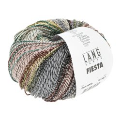 Lang Yarns - Fiesta Fv. 06 Gul/Kobber/Gr�/Aqua