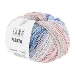 Lang Yarns - Fiesta Fv. 09 Bl�/Rose/Gr�/Purple