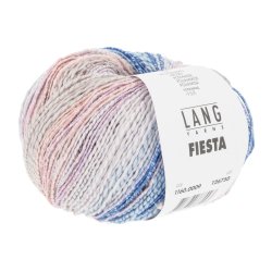 Lang Yarns - Fiesta Fv. 09 Bl�/Rose/Gr�/Purple