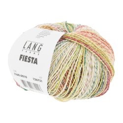 Lang Yarns - Fiesta Fv. 10 Gr�n/Orange/Gul