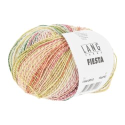 Lang Yarns - Fiesta Fv. 10 Gr�n/Orange/Gul